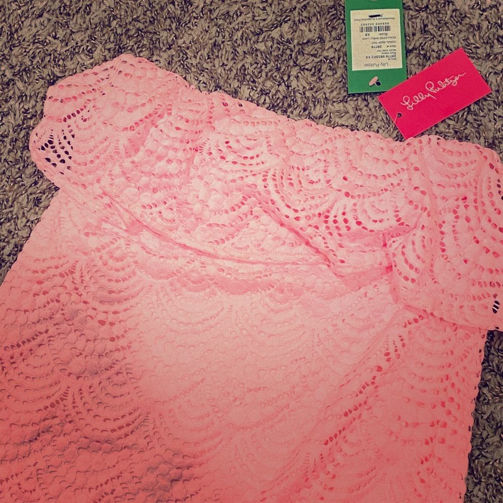 Lily Pulitzer Wiley tube top